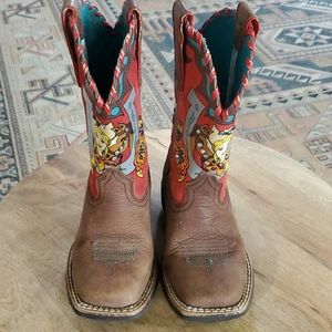 Girls Mustang Sally Ariat Western Boots